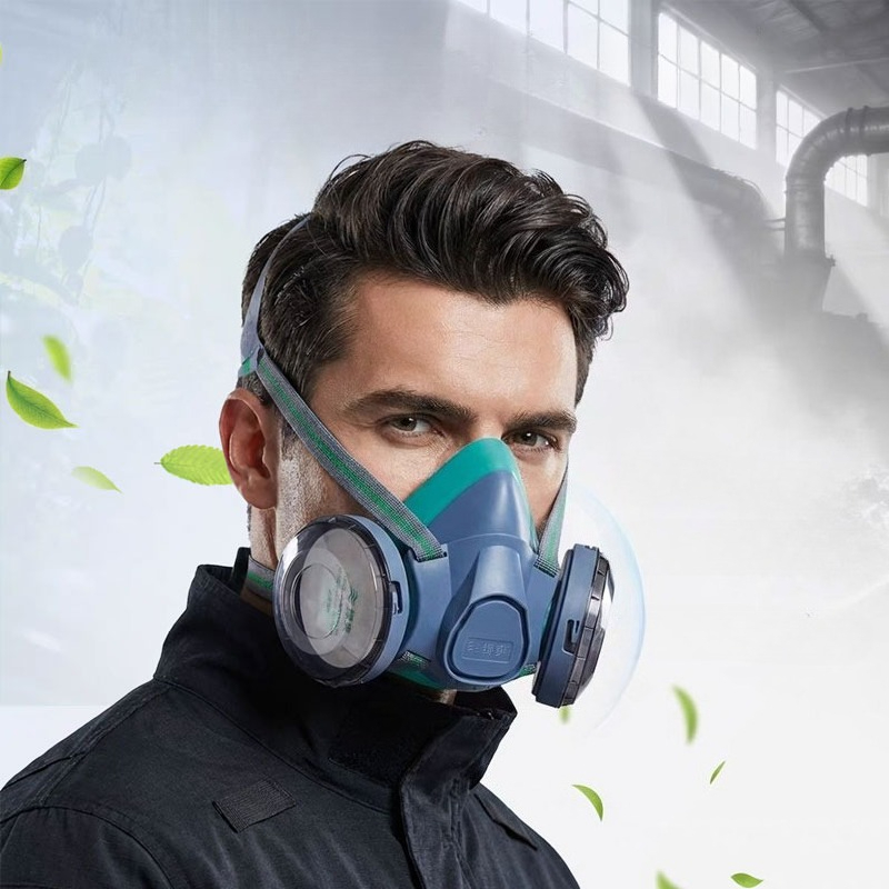 Dual Filter Silicone Half Face - Kn95 Respirator Mask のレビューと価格