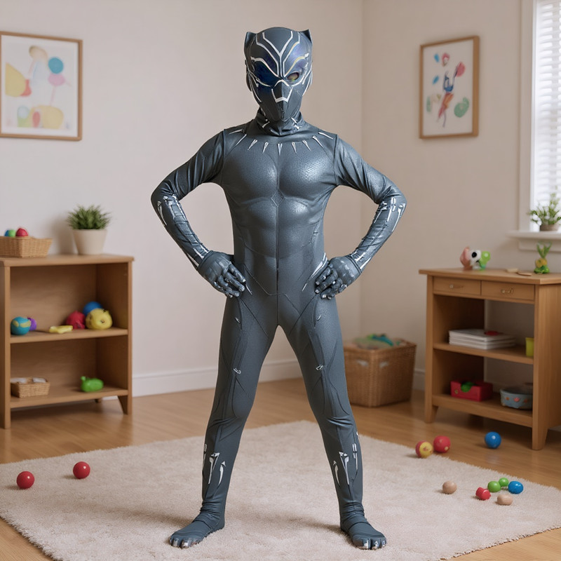 3-12Y Boy's Black leopard Cost - Black Face Mask Pack のレビューと価格