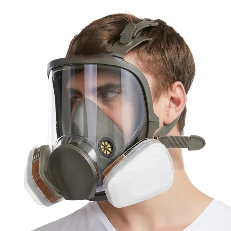 Large Size 6800 Gas Mask Full  - Kn95 Respirator Mask のレビューと価格