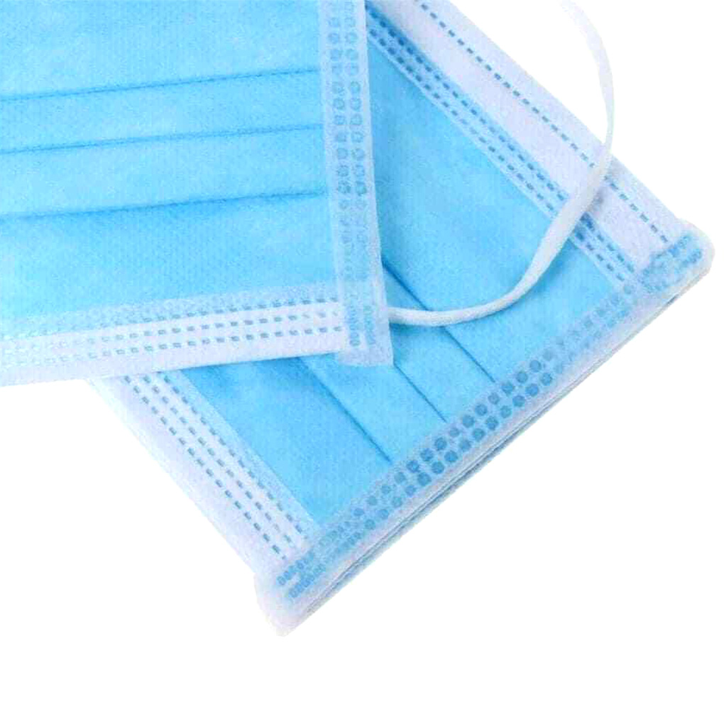 50piece Disposable Face Masks  - Disposable Mask Blue のレビューと価格