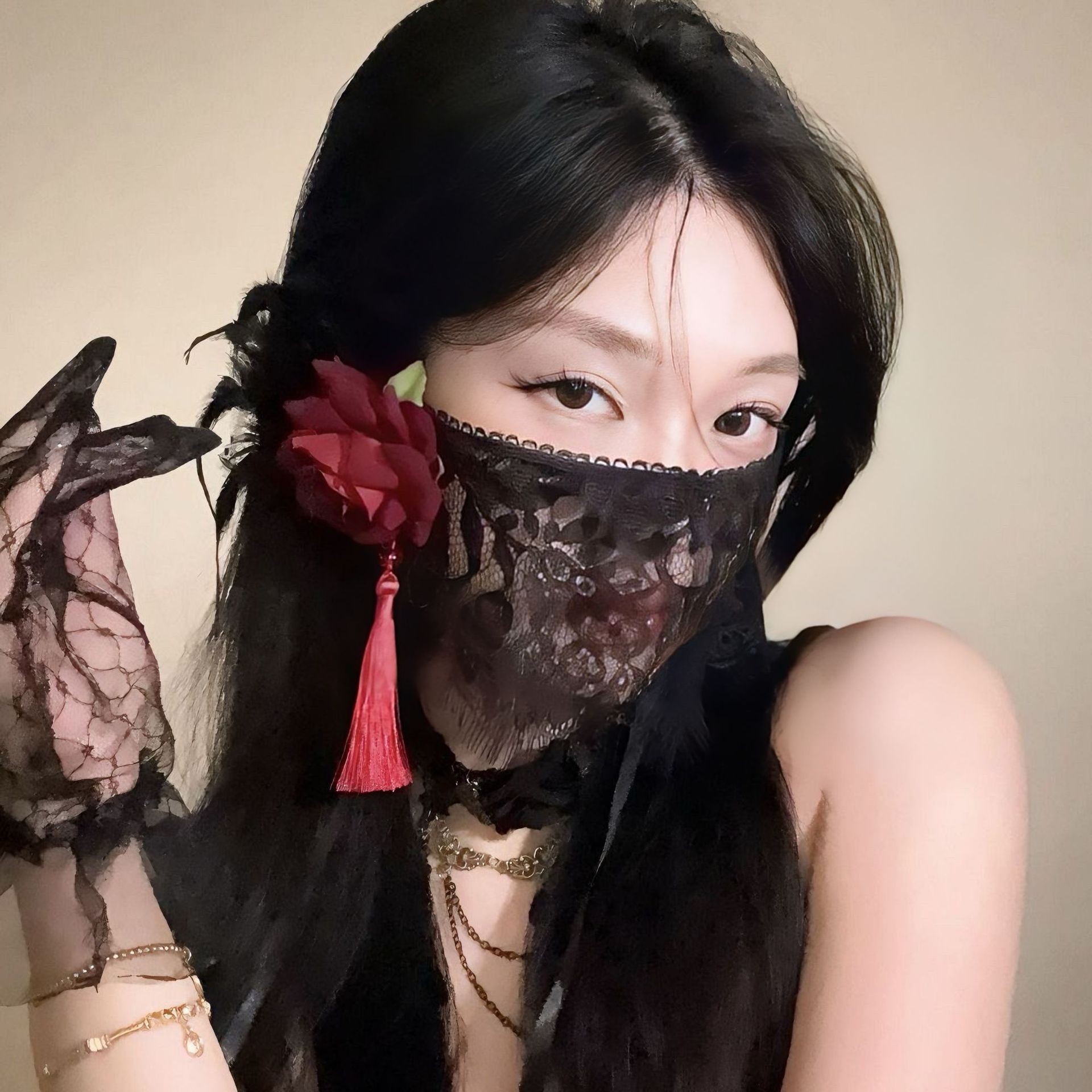 2026 New Black Flower Half Fac - Respirator Half Face のレビューと価格