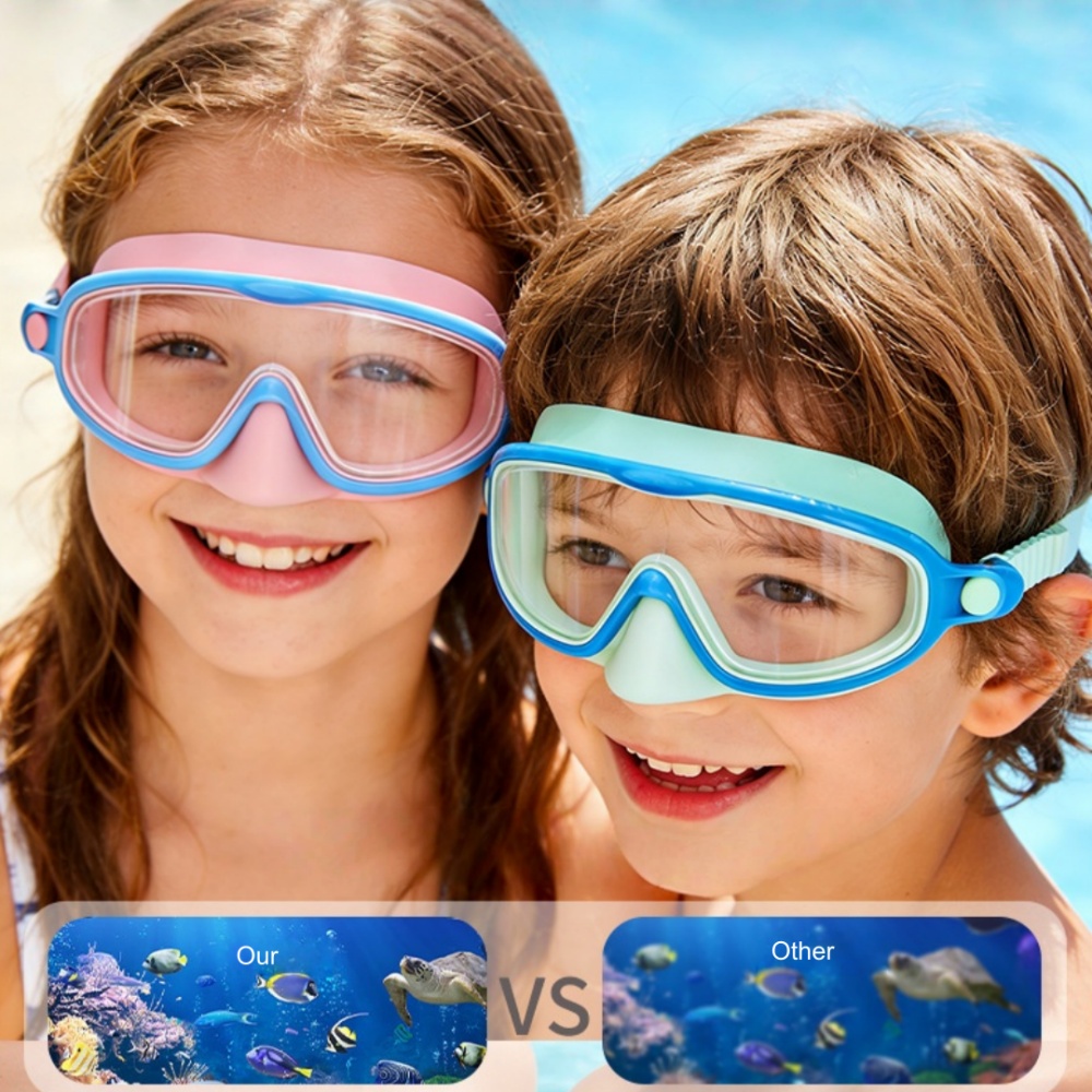 Kids Swimming Goggles with Nos - Anti Pollution Mask のレビューと価格