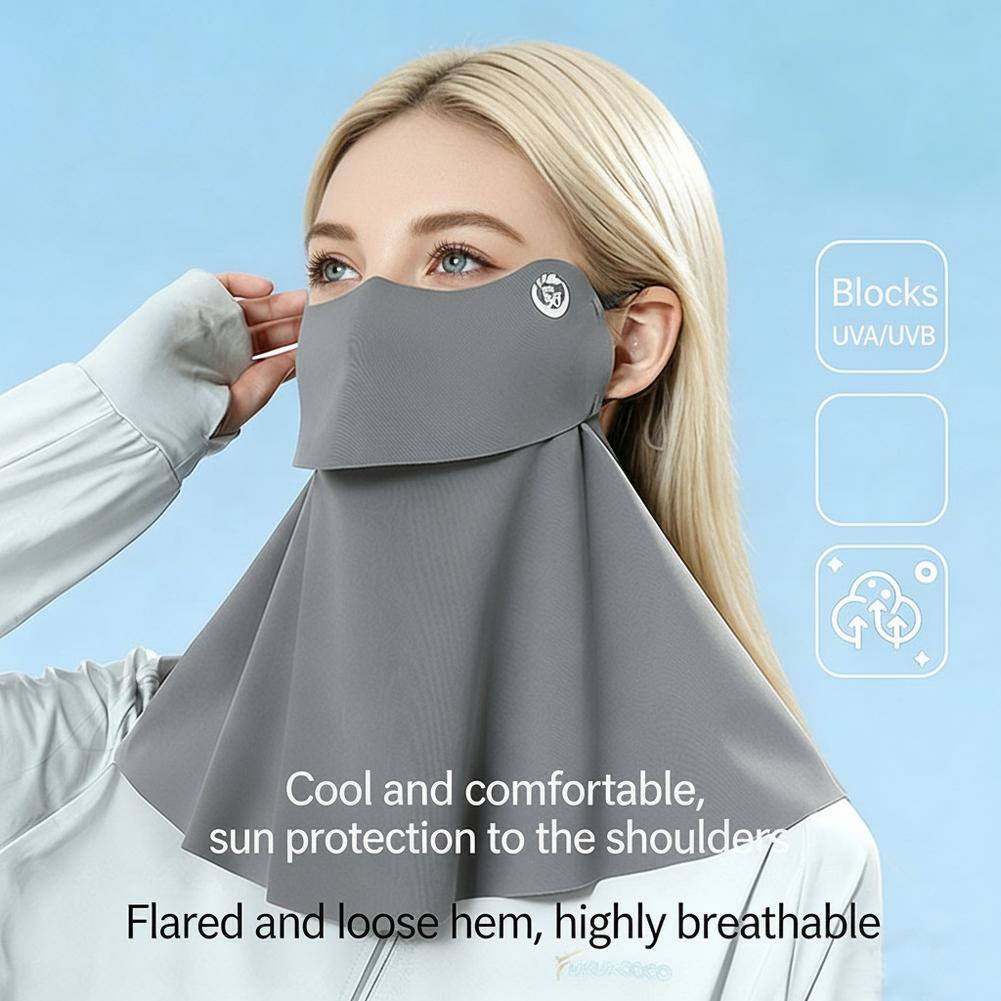 UPF50+ Cooling Sun Protection  - Sports Mask Breathable のレビューと価格