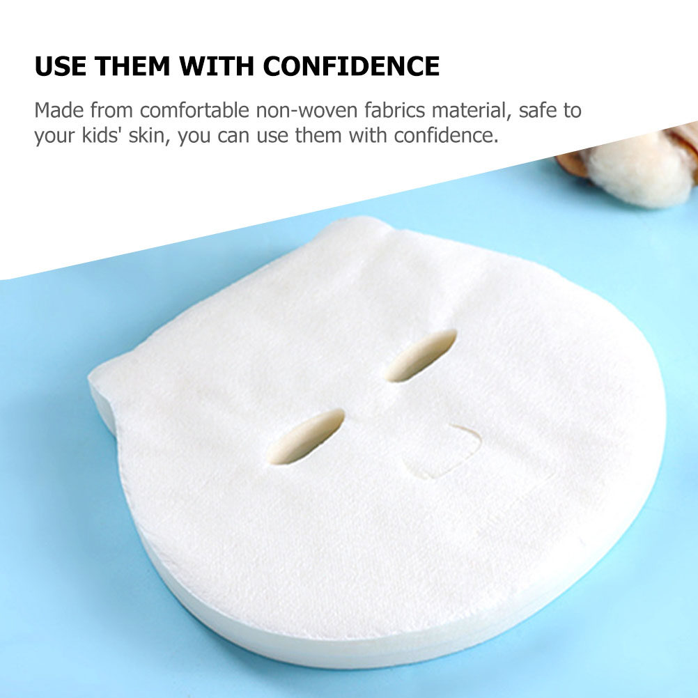 100Pcs Kids Face Mask Sheets H - Kids Face Mask のレビューと価格