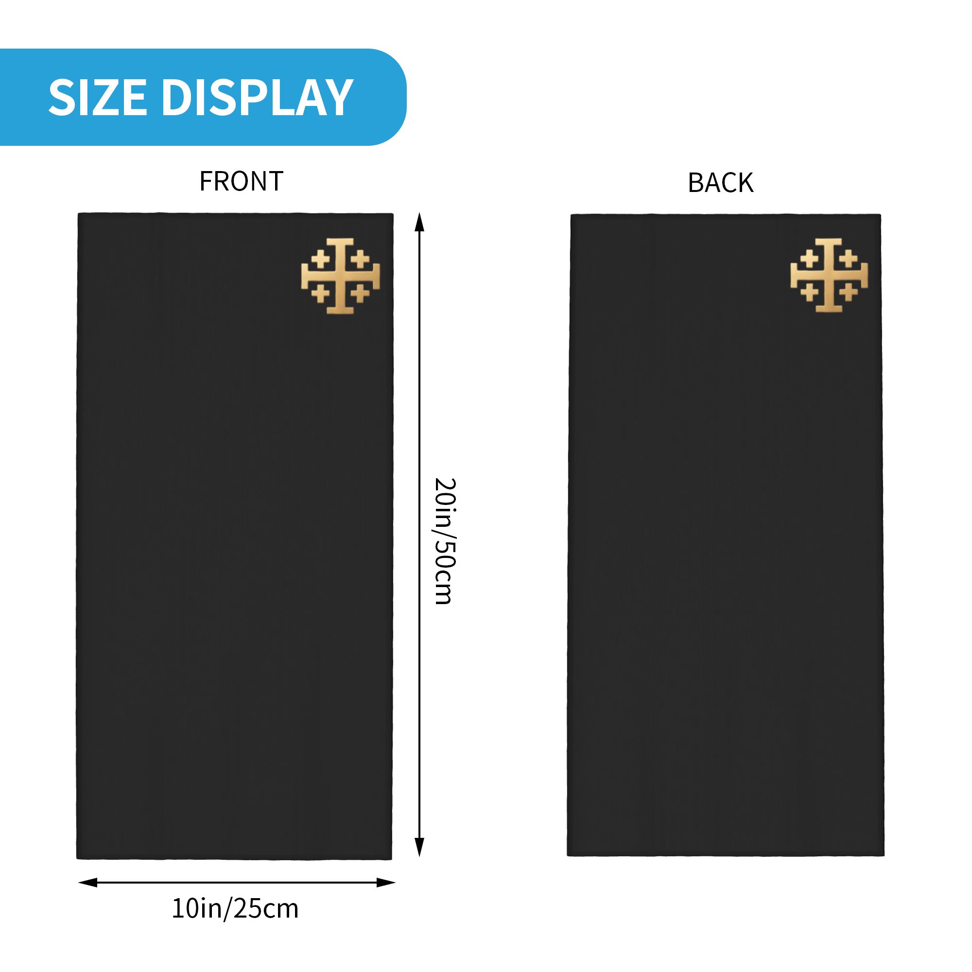 Knight Jerusalem Cross Christi - Neck Gaiter Face Cover のレビューと価格