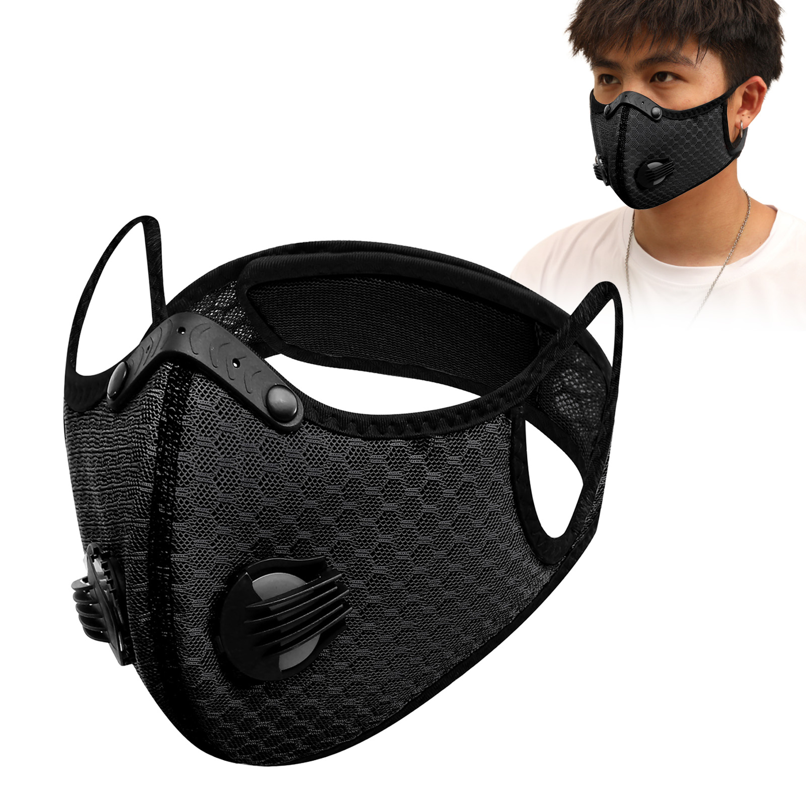Unisex Windproof Riding Mask A - Anti Pollution Mask のレビューと価格