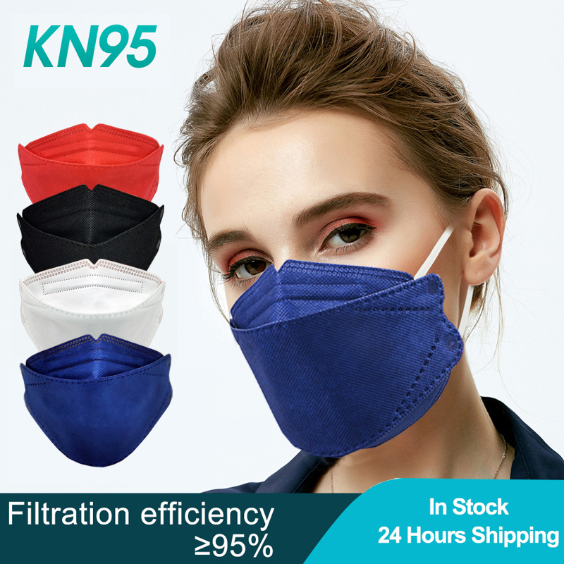 Quality 4 Layers Colors Mascar - Kn95 Respirator Mask のレビューと価格