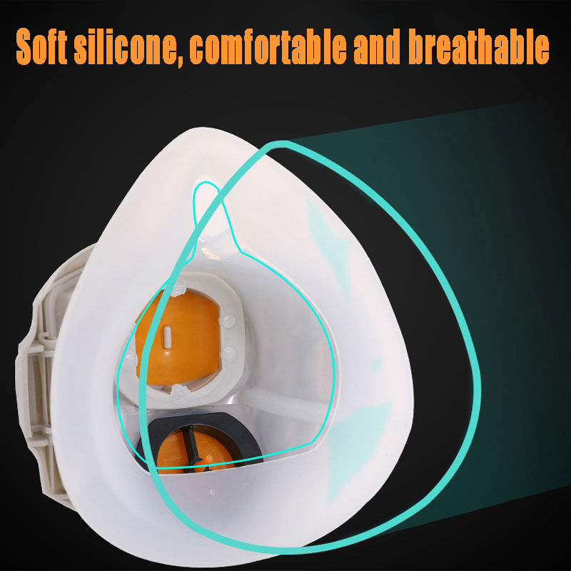 Silicone Dust-proof Gas Mask R - Cloth Face Mask Washable のレビューと価格