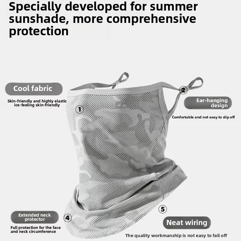 Cycling Mask Anti-UV Sunscreen - Sports Mask Breathable のレビューと価格