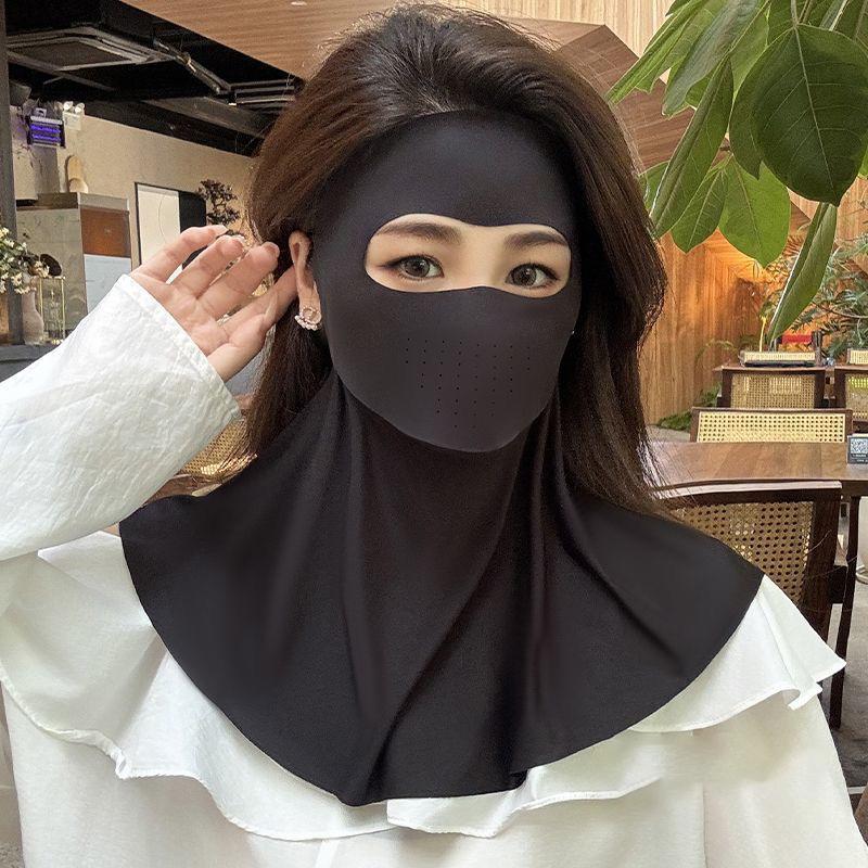 Summer Ice Silk Face Gini Full - Sports Mask Breathable のレビューと価格