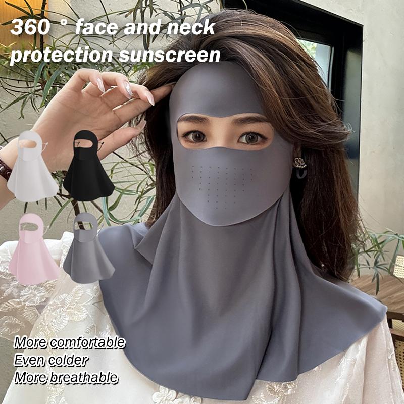 Summer Ice Silk Face Gini Full - Sports Mask Breathable のレビューと価格
