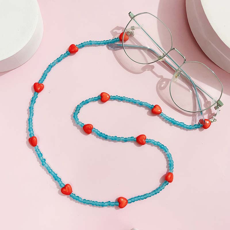 Trendy Peach Heart Anti Slip R - Mask Chain Holder のレビューと価格